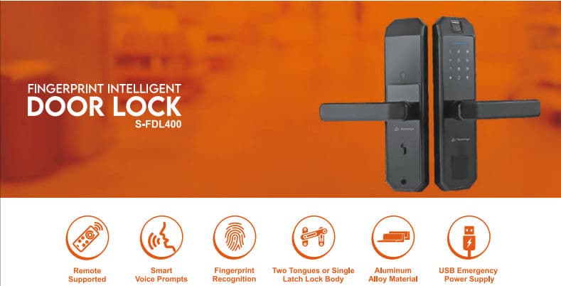 S-FDL400 Intelligent Fingerprint Door Lock